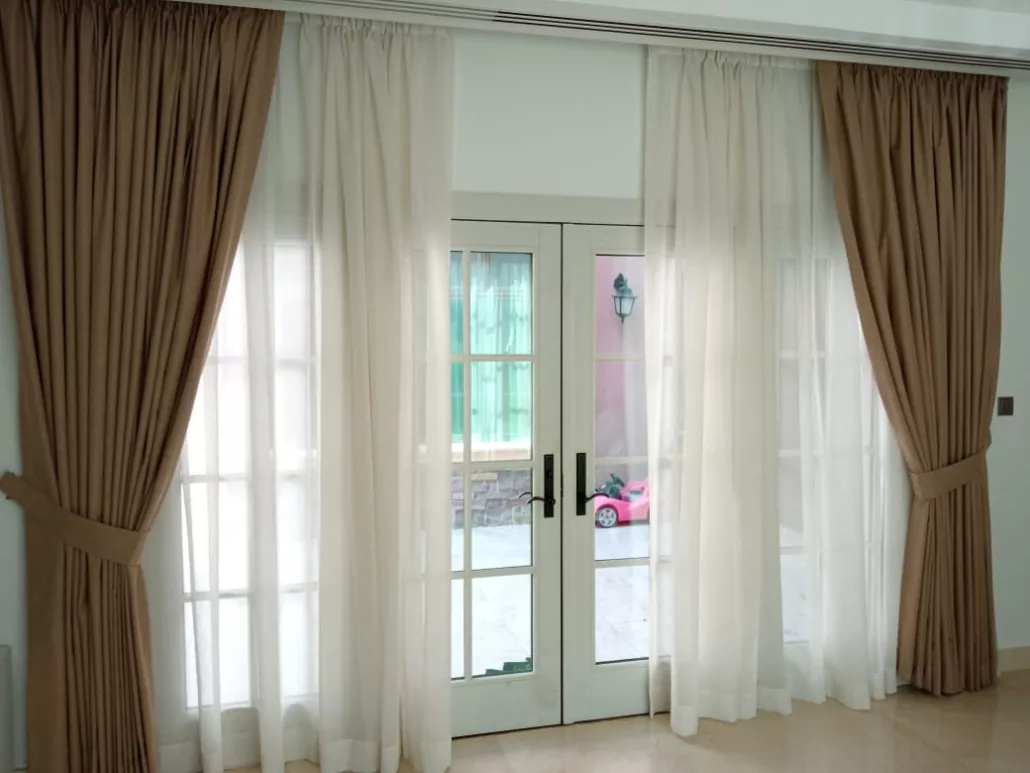 chiffon curtains