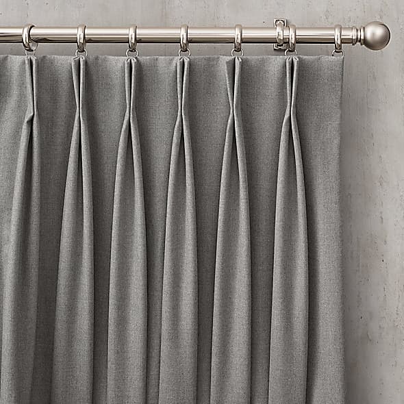 Double Pleat Curtains