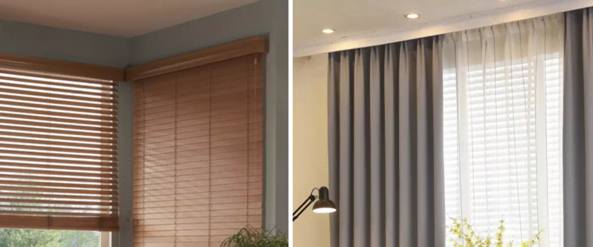 Blinds vs Curtains 