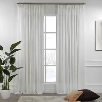 Sheer Triple Pinch Pleat Curtains
