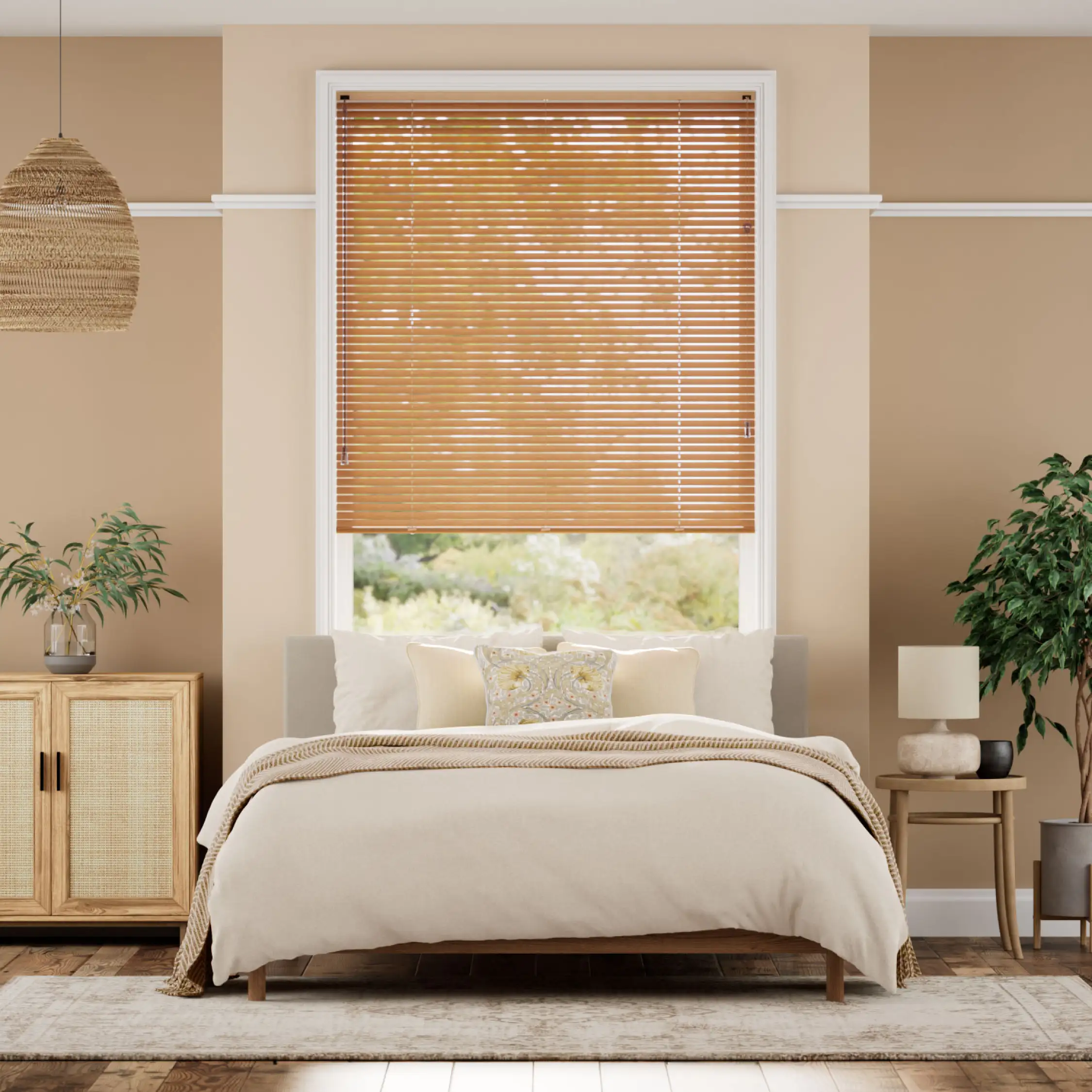bedroom window vertical blinds