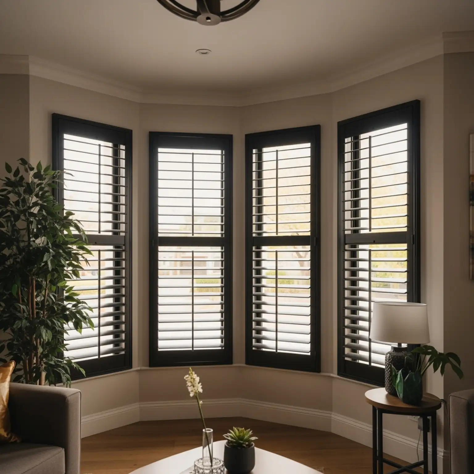 dark  window shutters