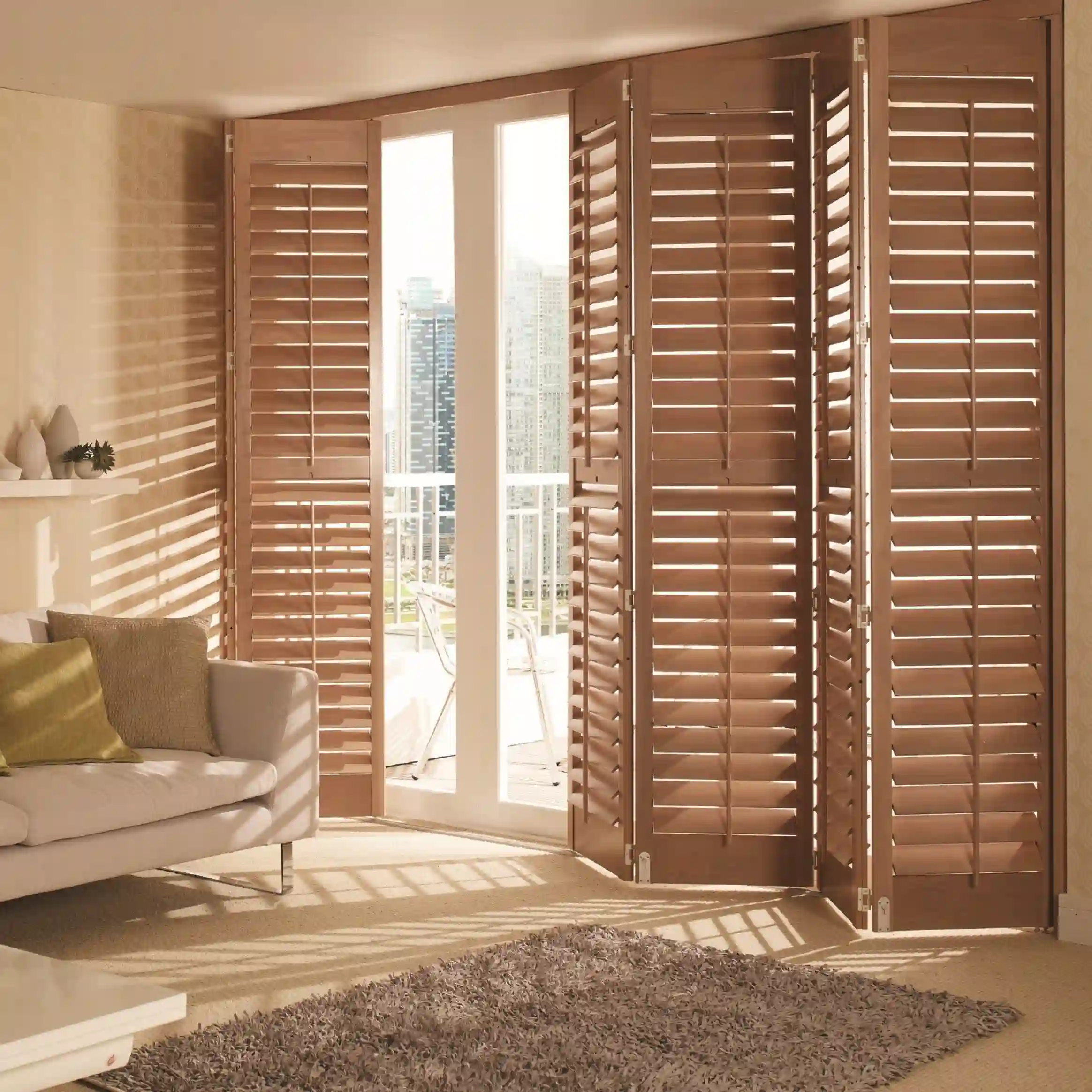 Dark Wood Shutters