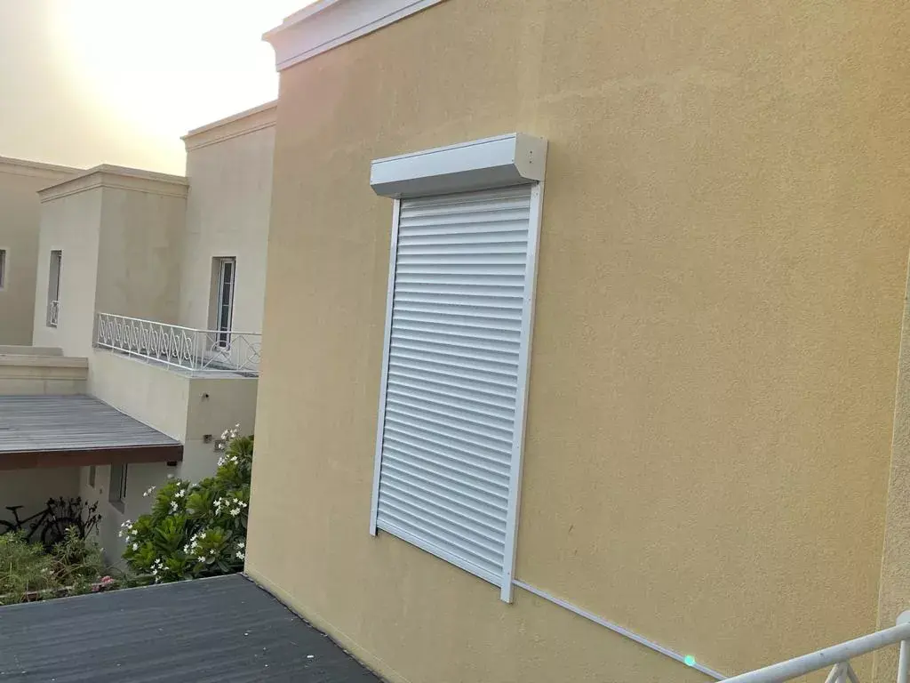 Balcony window coverings