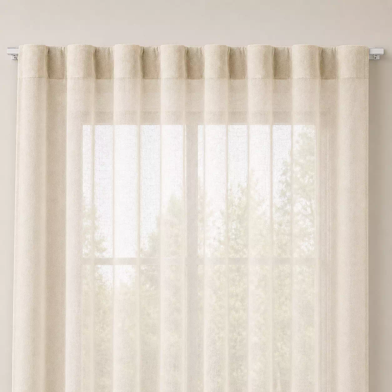 Sheer Ripple Fold Curtains